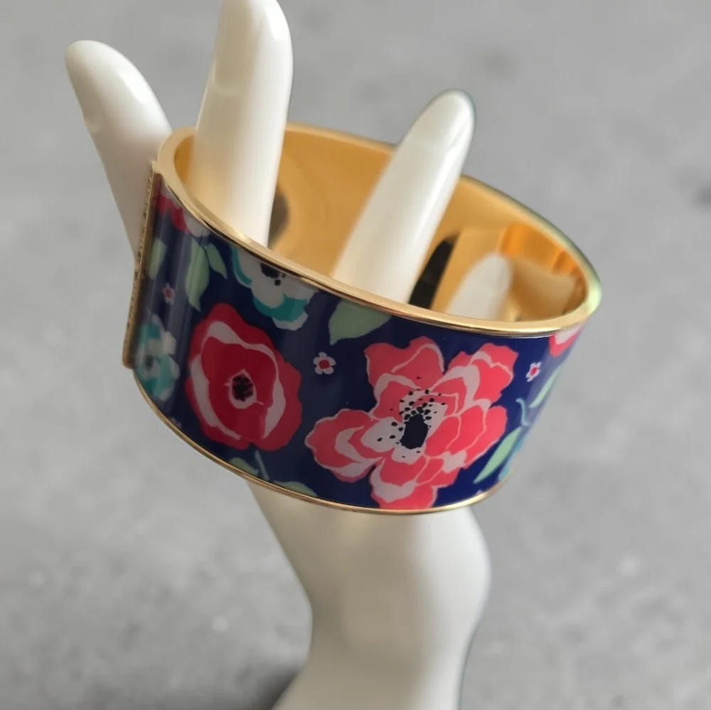 Kate Spade New York Floral Bangle Bracelet - Picture 2 of 5